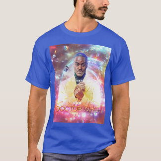 Ncuti Gatwa 14. Doctor mit Wasserzeichen für einen T-Shirt