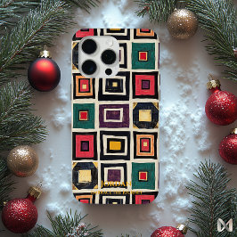 Ndebele Geometry - Kunstkultureller Fusion Case-Mate iPhone Hülle