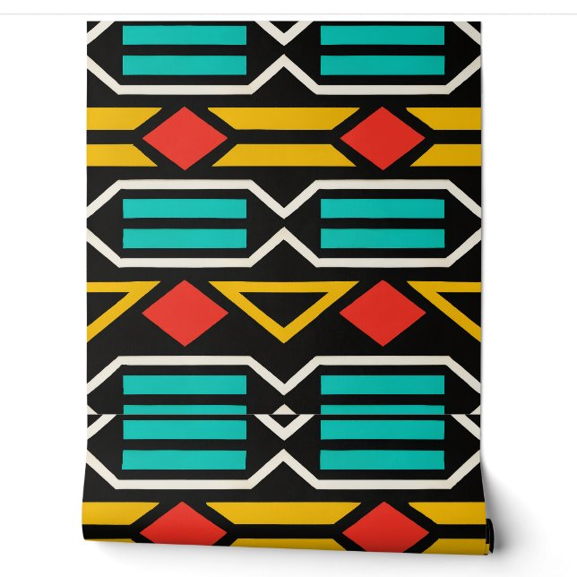 Ndebele Prism Tapete (Abrollen)