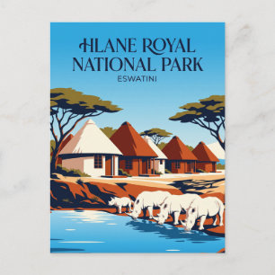 Ndlovu Camp Eswatini Postkarte