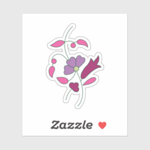 Ndrmc Style, Soft Lila, Jazzberry Jam Aufkleber