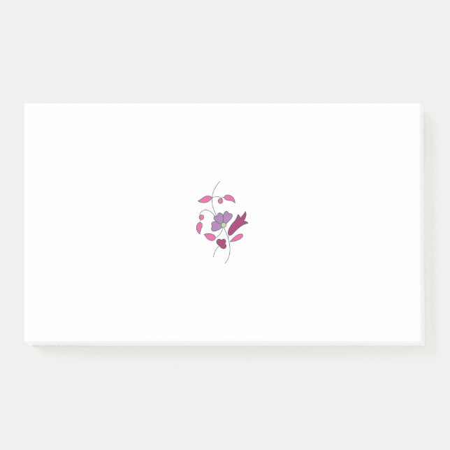 Ndrmc Style, Soft Lila, Jazzberry Jam Post-it Klebezettel (Vorderseite)