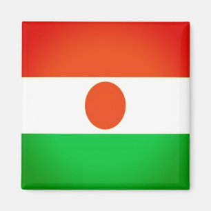 NE001 NIGER Flag, Afrika, Kühlschrank Magnet