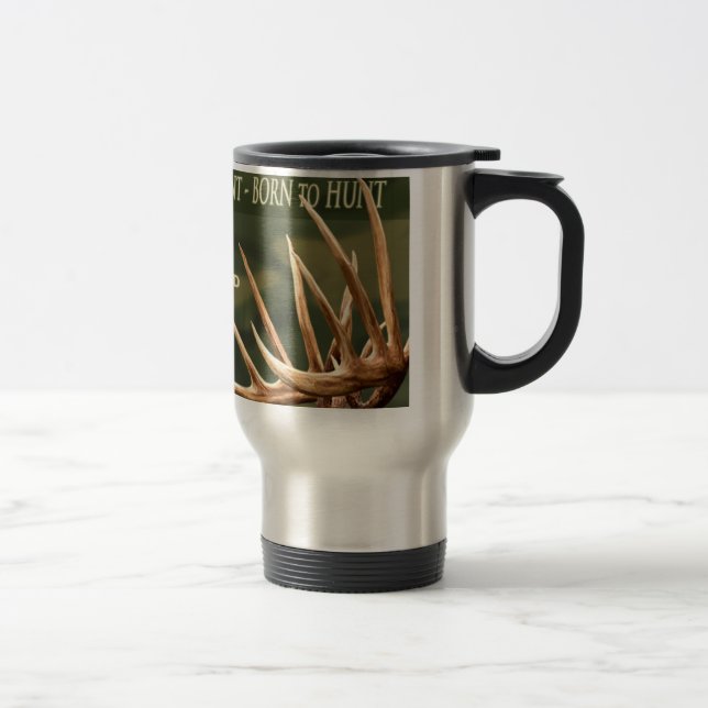 NÉ À LA CHASSE - VOYAGE MUG (2) - CHERCHEURS DE CE (Droit)