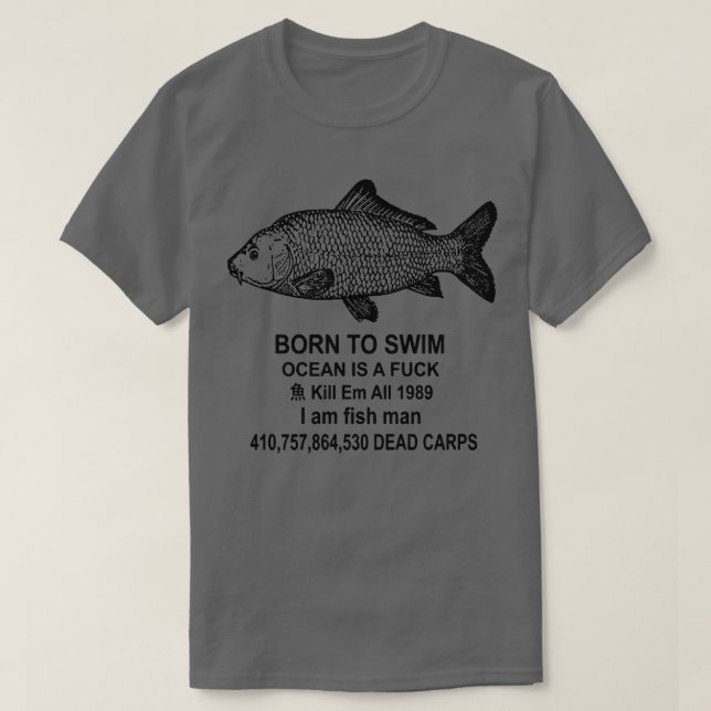 Né À Swim Ocean Est Un TShirt (Design devant)