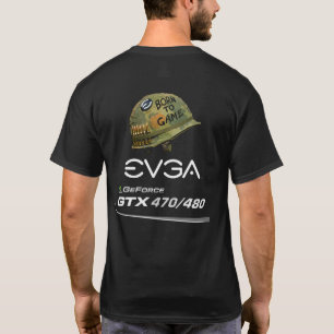 Né au jeu - EVGA GTX 470/480 Series T-Shirt