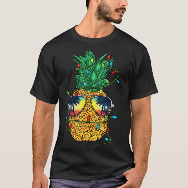 Ne Christmas In July Trocal Christmas Hawaiian  T-Shirt (Vorderseite)