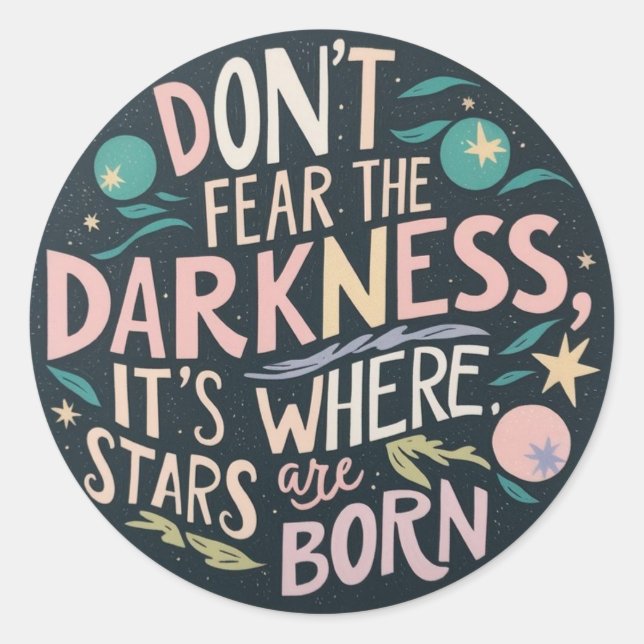 Ne craignez pas les autocollants (Devant)