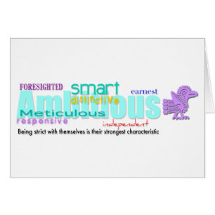 Né dans Rooster Année Personnalité Carte d'anniver