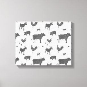 Né dans une toile d'étable Imprimer