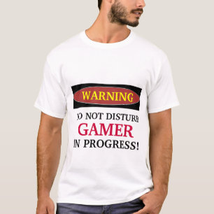 NE DÉRANGEZ PAS, T-shirt EN COURS de Gamer