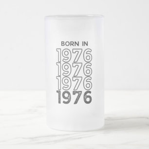 Né en 1976 Frosted Mug
