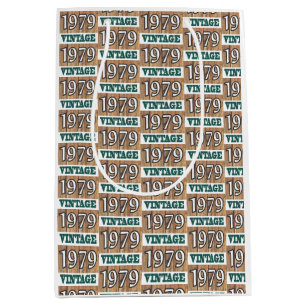 Né en 1979 sac cadeau moyen