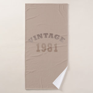 Né en 1981 anniversaire vintage