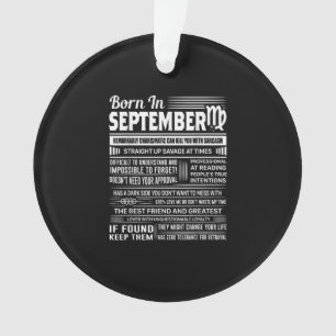 Né en septembre virgo drôle cadeau d'anniversair