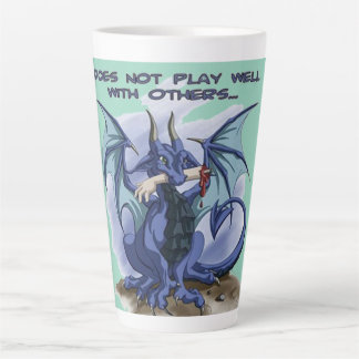 Ne jouez pas bien avec d'autres Dragon Latte Mug