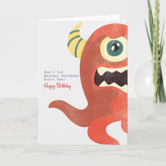 Ne laissez pas une autre carte d'anniversaire vous (Devant)