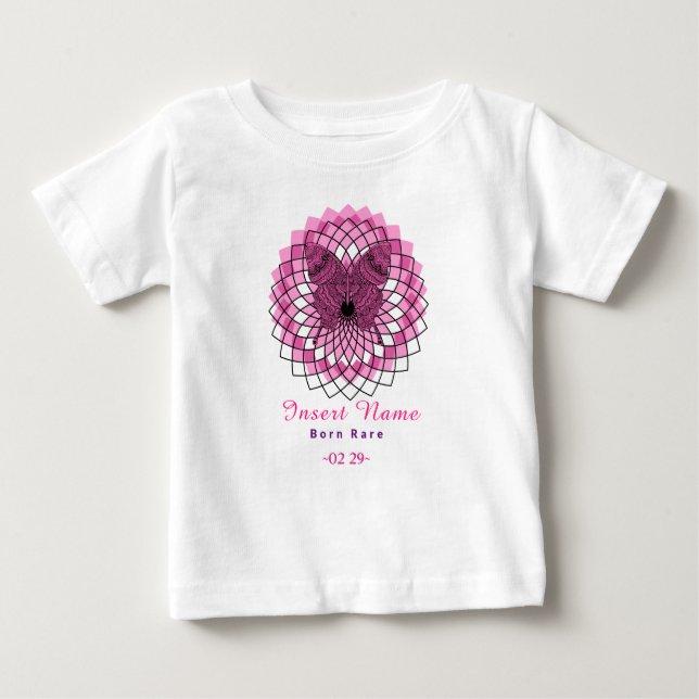 Né le jour du bonbon année bébé T-shirt bébé (Devant)