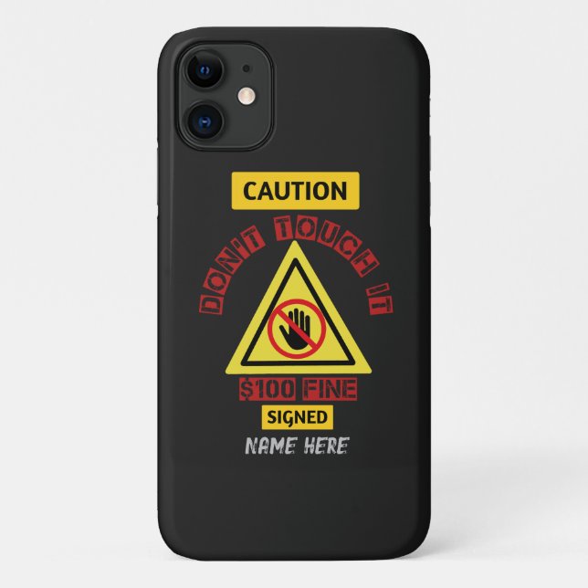 Ne le touchez pas iPhone / coque ipad (Dos)
