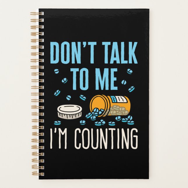 Ne me parle pas Je compte Pharmacy Pharmacienne (Devant)