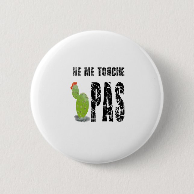 Ne-me-touche-pas Button (Vorderseite)