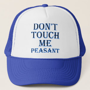 Ne me touchez pas Peasant Funny Ball Casquette cha