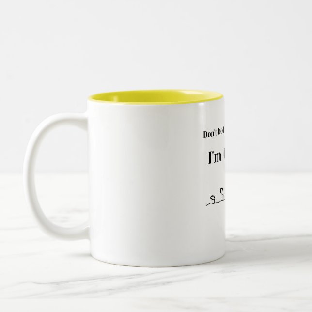 "Ne m'embête pas, je grandis", Plante Lover Mug (Gauche)