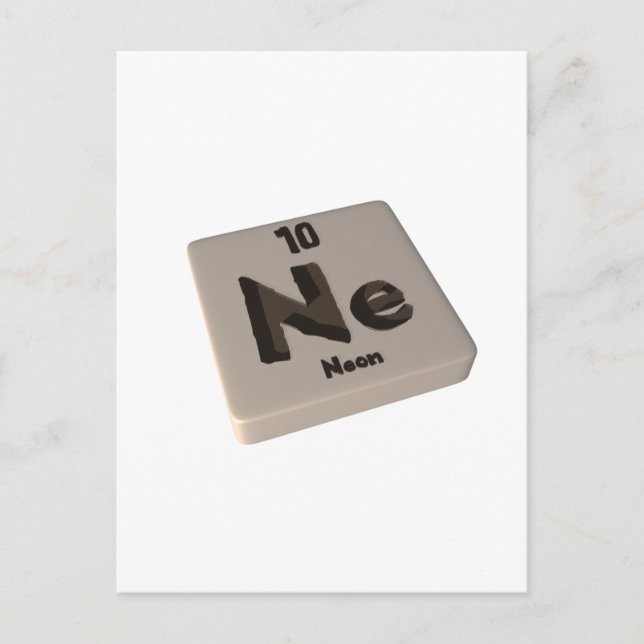 Ne Neon Postkarte (Vorderseite)