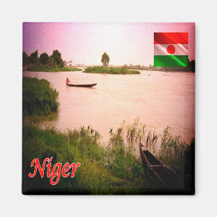 NE - Niger - Fluss Niger Magnet