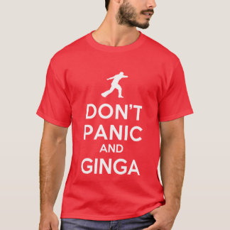 Ne paniquent pas et le T-shirt de Ginga Capoeira