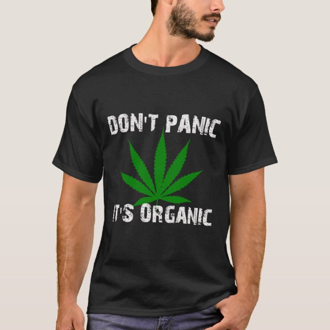 Ne paniquent pas son T-shirt organique (Devant)