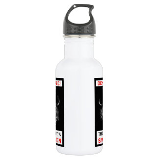 Ne paniquez pas ! C'est seulement une bouteille de