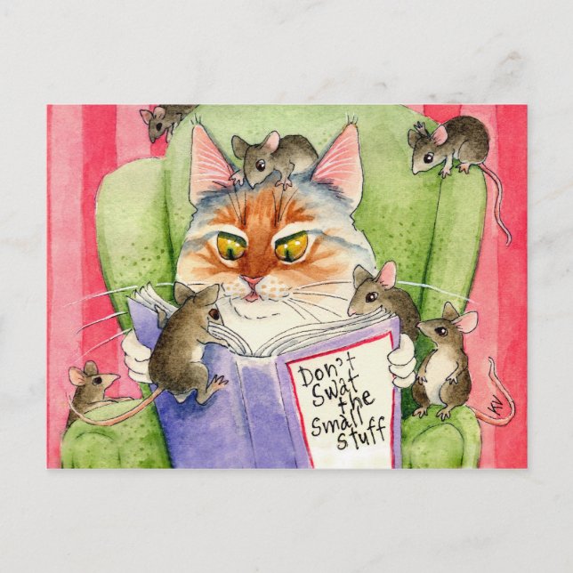 Ne pas avaler la petite carte postale (Devant)