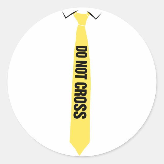Ne pas croiser Sticker (Devant)