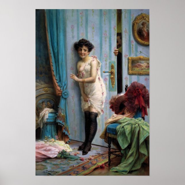 Ne pas entrer par Hans Zatzka - poster (Devant)