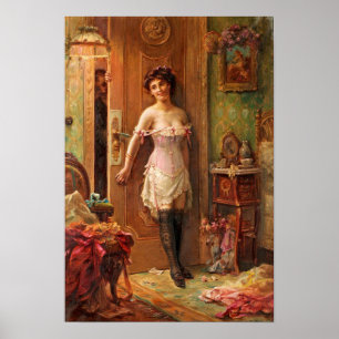 Ne pas entrer par Hans Zatzka - poster
