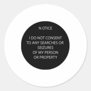 Ne pas me rechercher Sticker