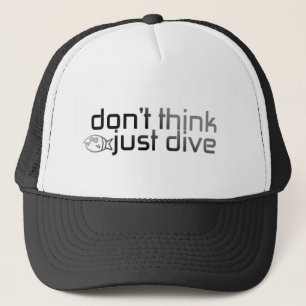 Ne pensez pas juste le casquette de piqué
