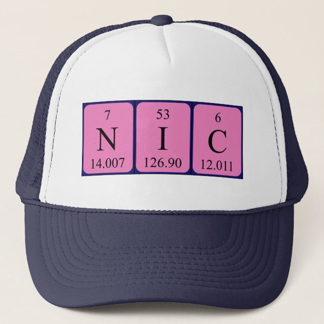 Ne Periodenname Truckerkappe (Vorderseite)