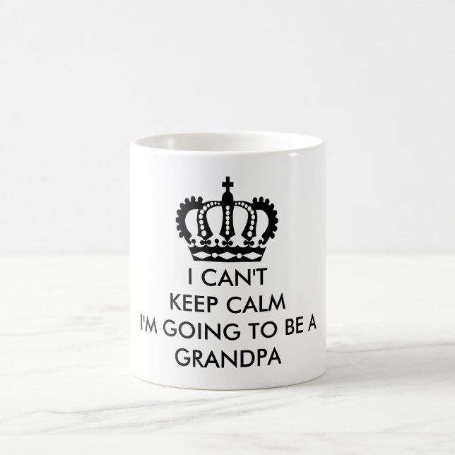 Ne peut pas garder le calme, tasse de grand-papa (Centre)