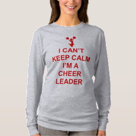 Ne peut pas garder le T-shirt drôle de pom-pom