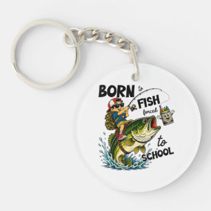 Né pour aller à la pêche forcé d'aller à l'école