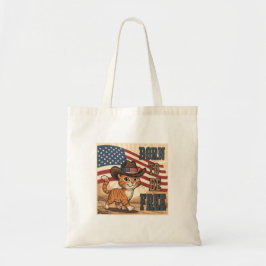 Né pour être libre - Cowboy Chat Sac fourre-tout p