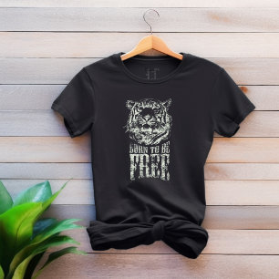 Né Pour Être T-shirt Gratuit