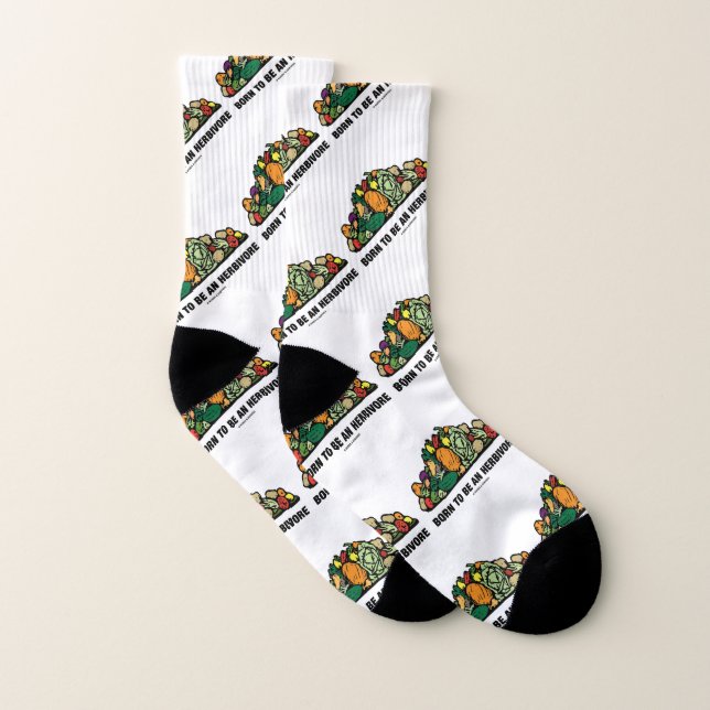 Né Pour Être Un Herbivore (Pile De Légumes) (Paire)