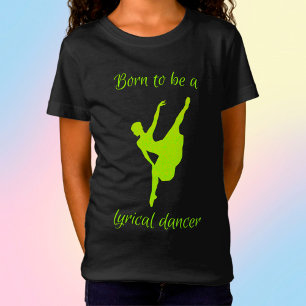 Né pour être une danseuse lyrique Neon T-Shirt