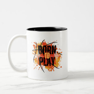 Né pour jouer – Mug pour joueur et athlète pour un