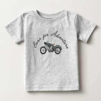 Né pour l'aventure : T-shirt à thème moto