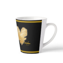 Né pour Shine Latte Mug