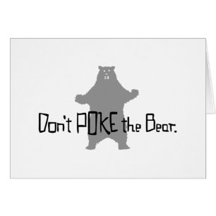 Ne poussez pas l'OURS